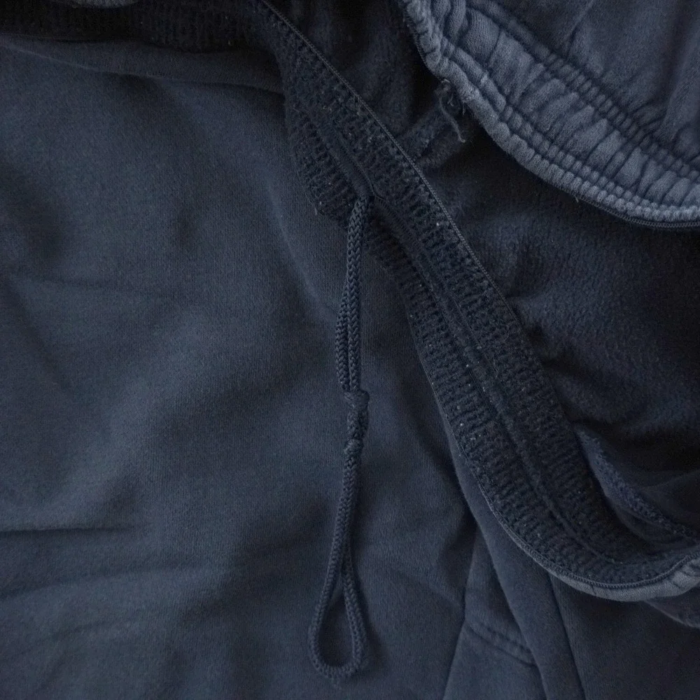 Vintage Adidas Sweatpants Mens XL Navy Blue Fleece Embroidered Logo